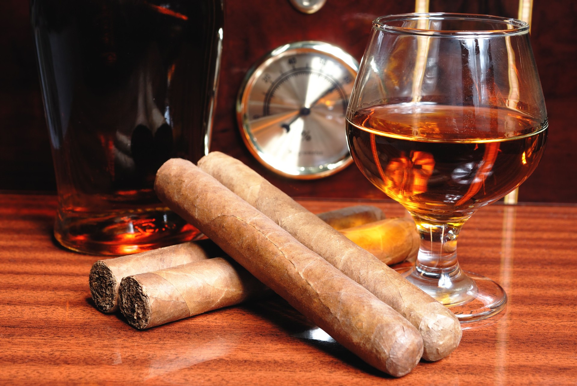 Cigars and Brandy
